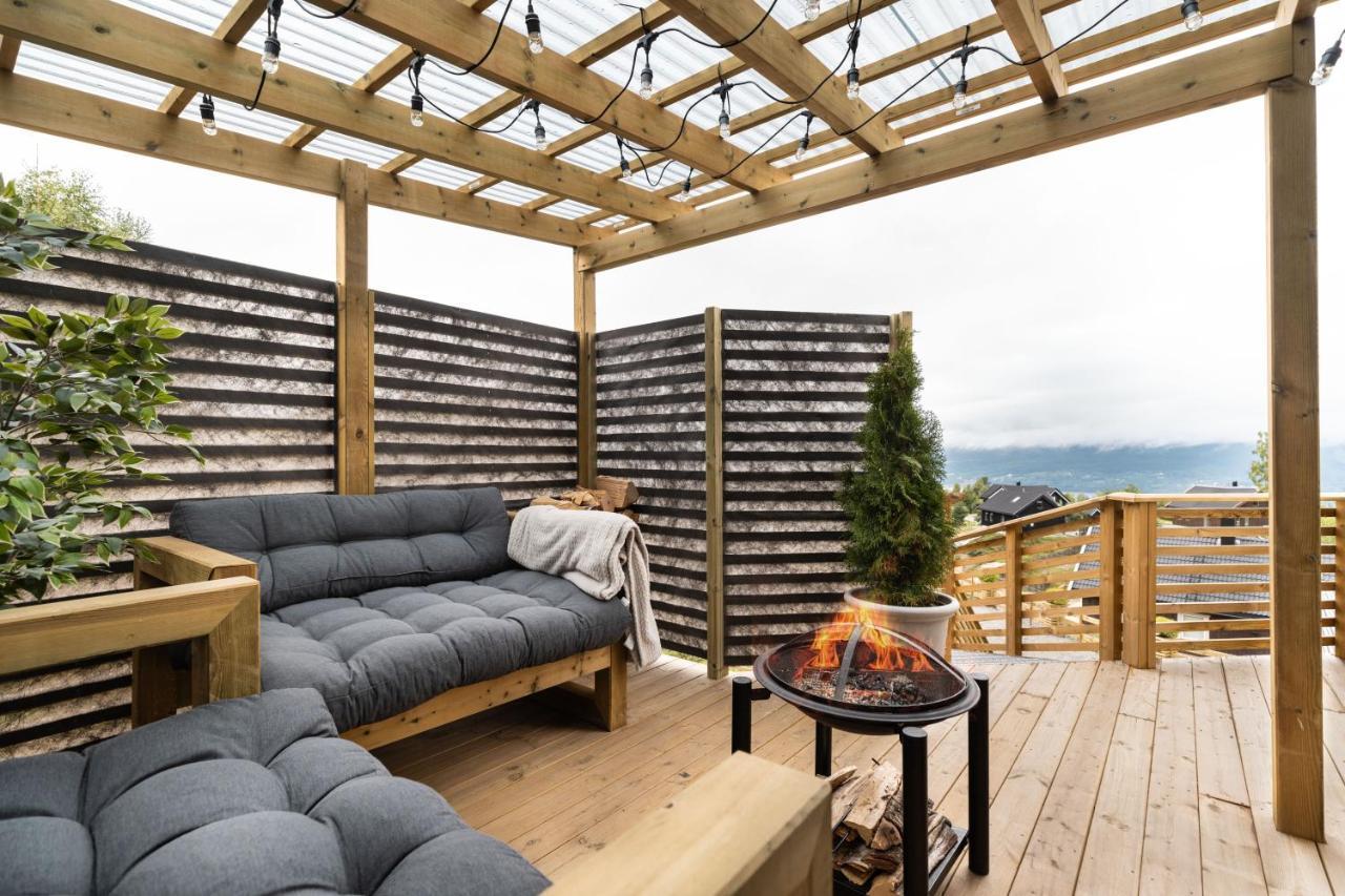Hide Hut - Amazing View 50 Min From Oslo Villa Stange Ngoại thất bức ảnh