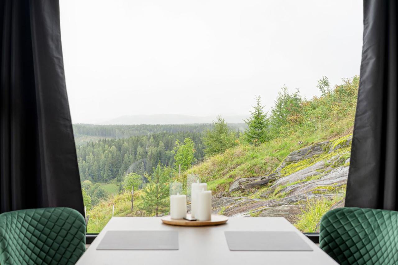 Hide Hut - Amazing View 50 Min From Oslo Villa Stange Ngoại thất bức ảnh
