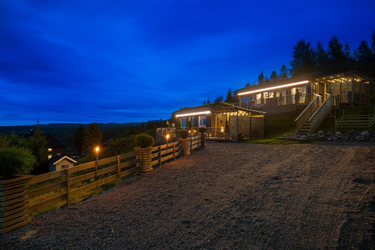 Hide Hut - Amazing View 50 Min From Oslo Villa Stange Ngoại thất bức ảnh